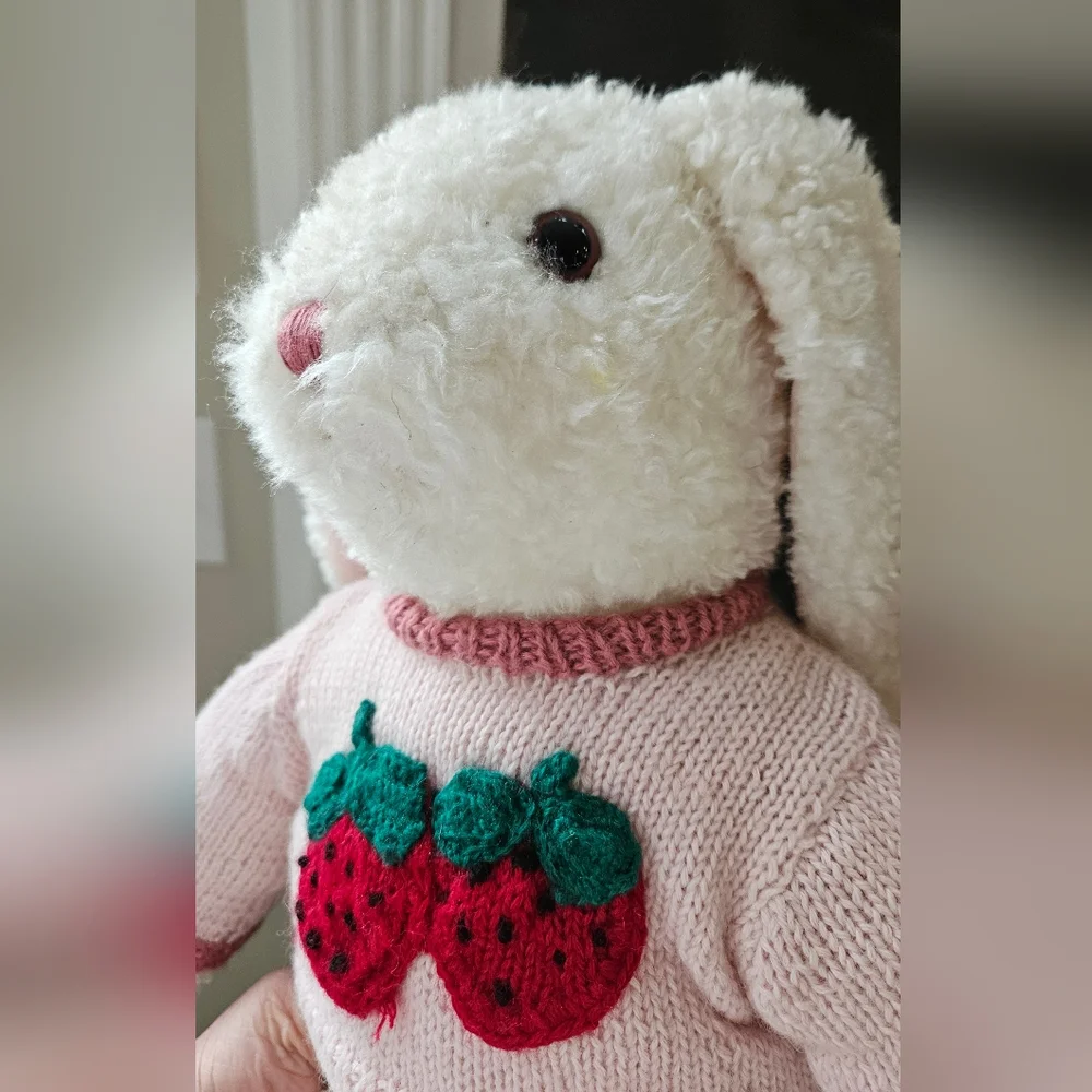 Vintage Ty Curly Bunny 18
